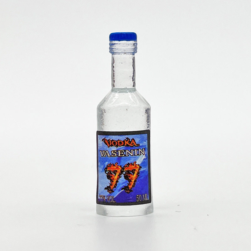Cute 10pc Mini Resin Liquor Bottles Curious Things