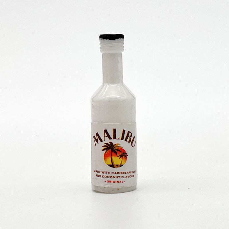 Cute 10pc Mini Resin Liquor Bottles Curious Things