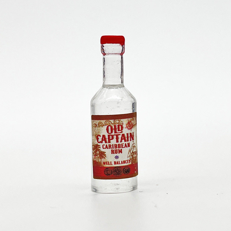 Cute 10pc Mini Resin Liquor Bottles Curious Things