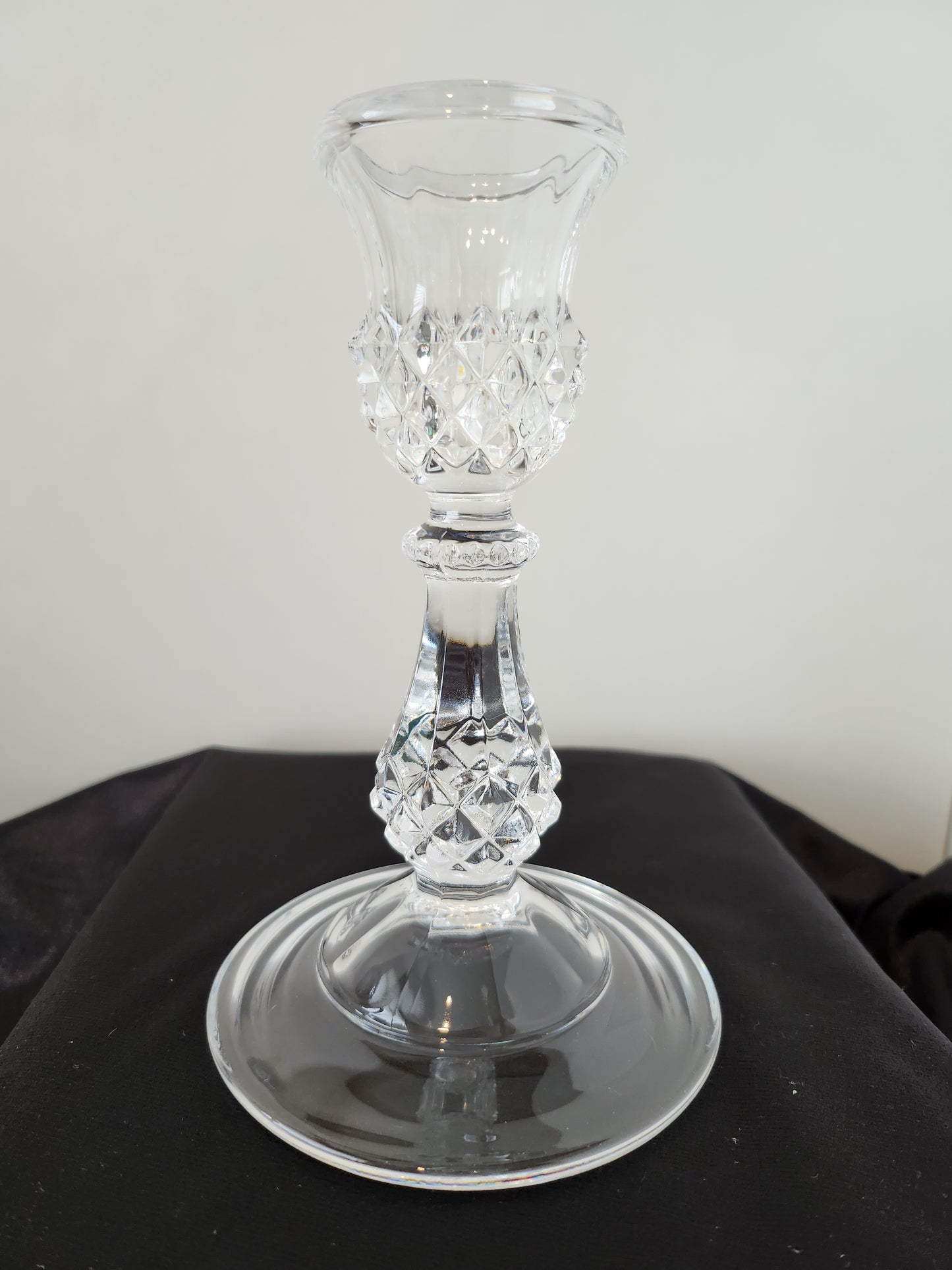 Assorted Crystal Candlestick Holders