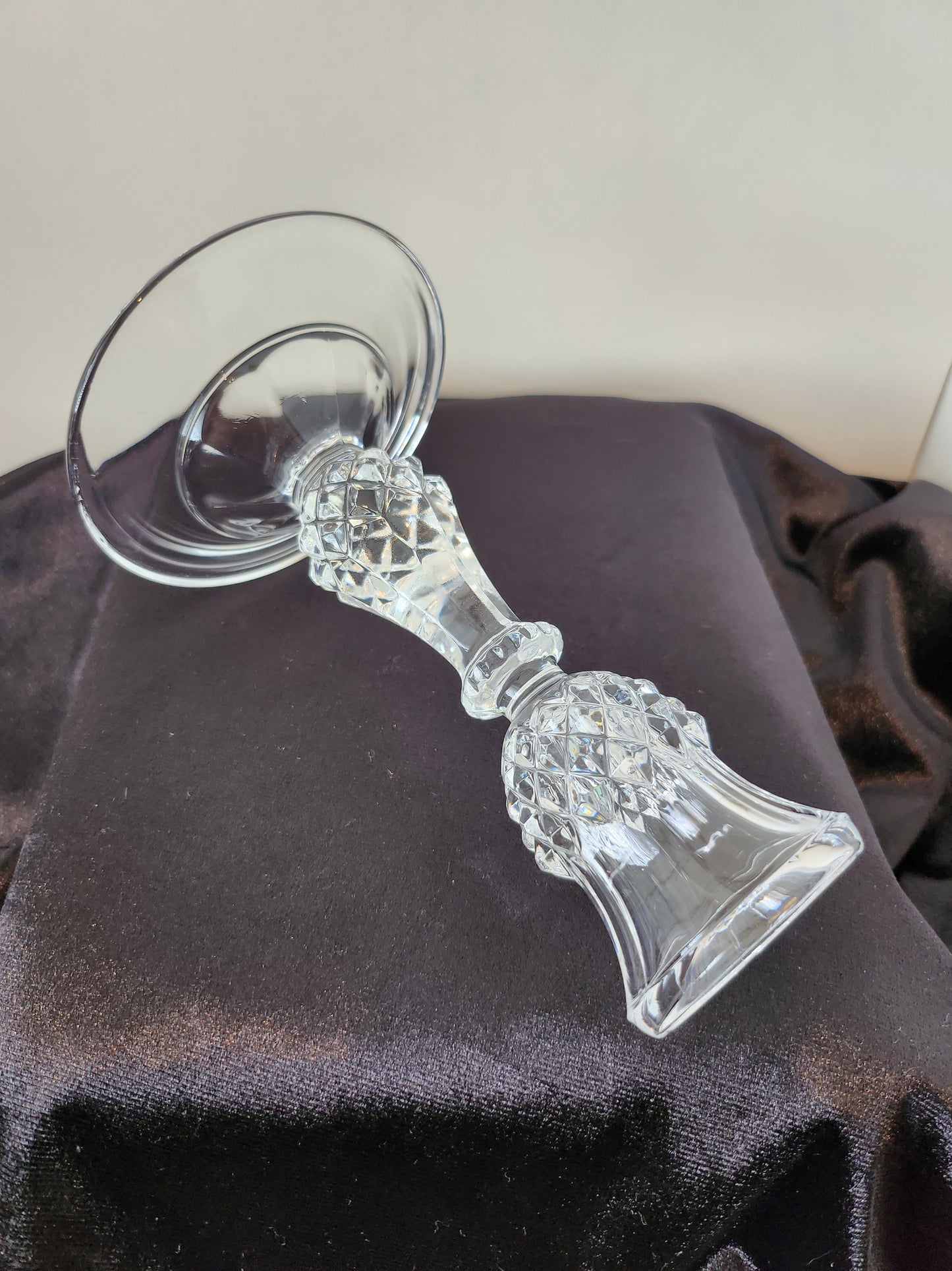 Assorted Crystal Candlestick Holders