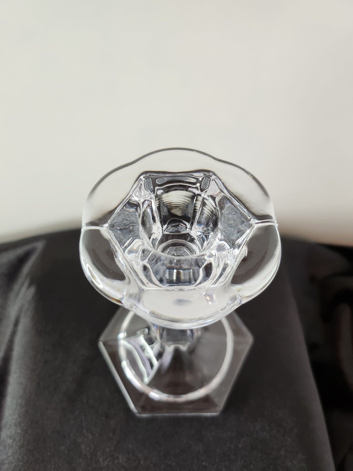 Assorted Crystal Candlestick Holders