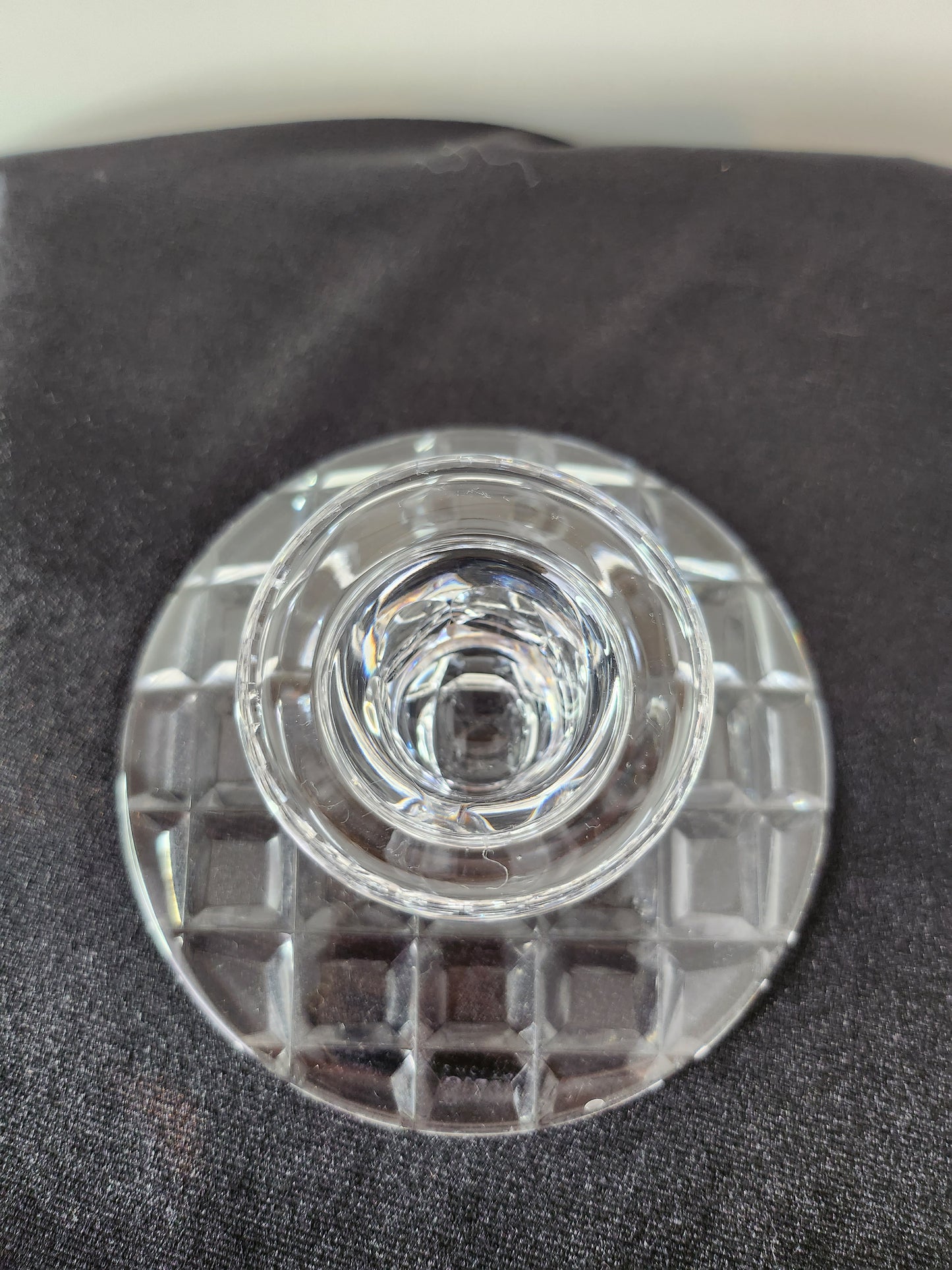 Assorted Crystal Candlestick Holders