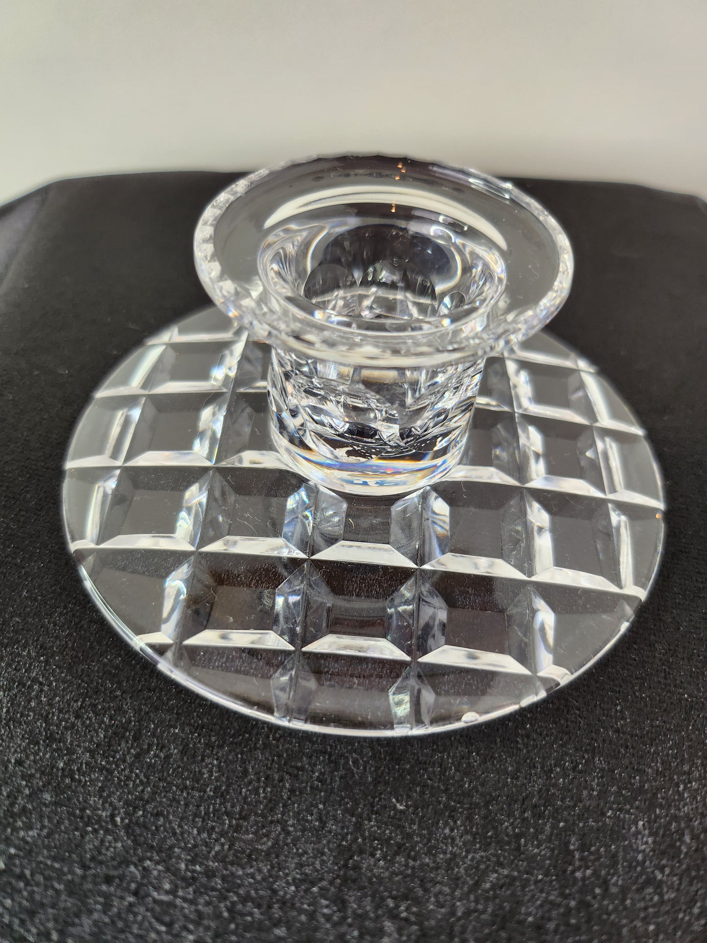 Assorted Crystal Candlestick Holders