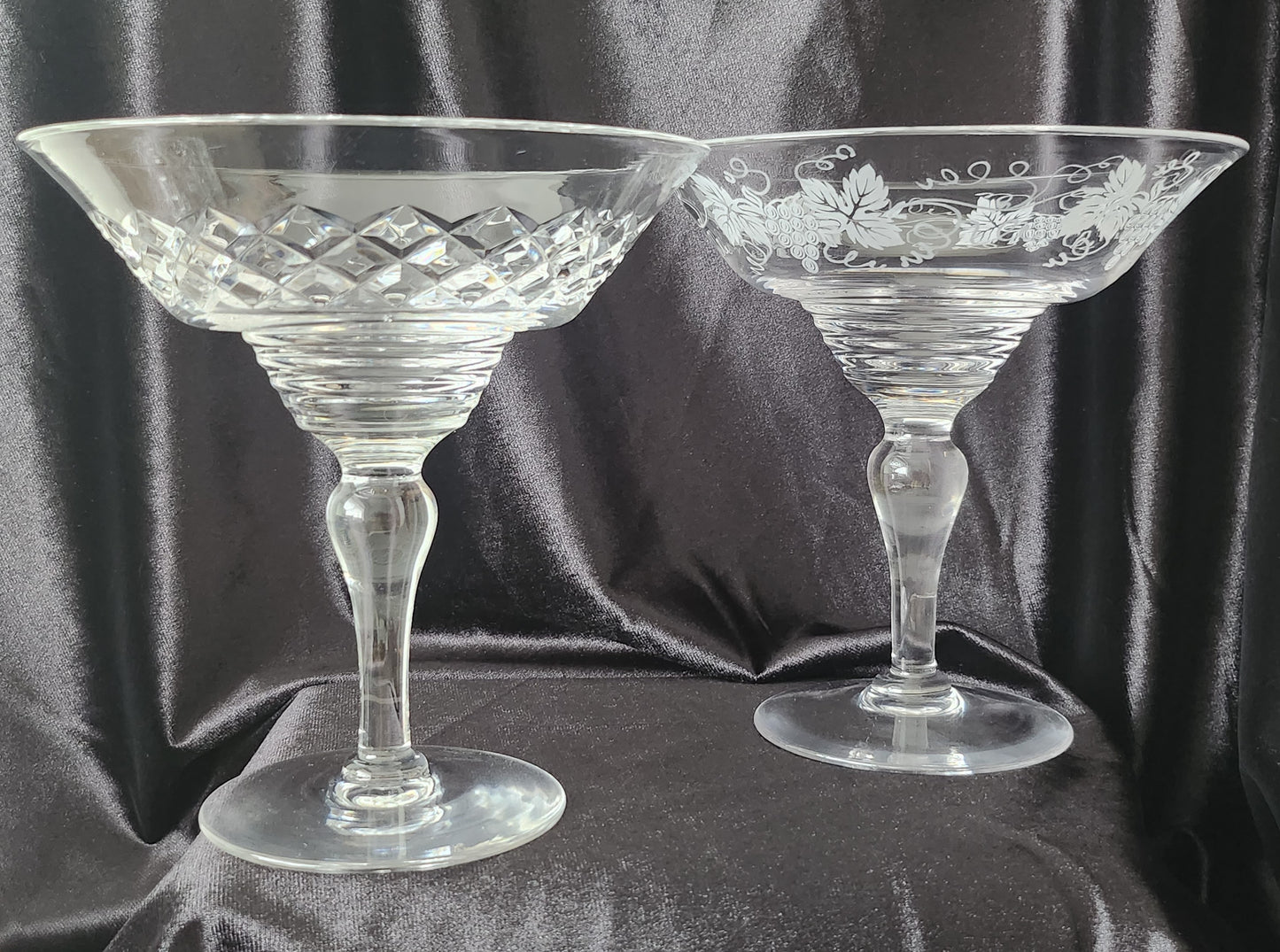Crystal Martini Glasses
