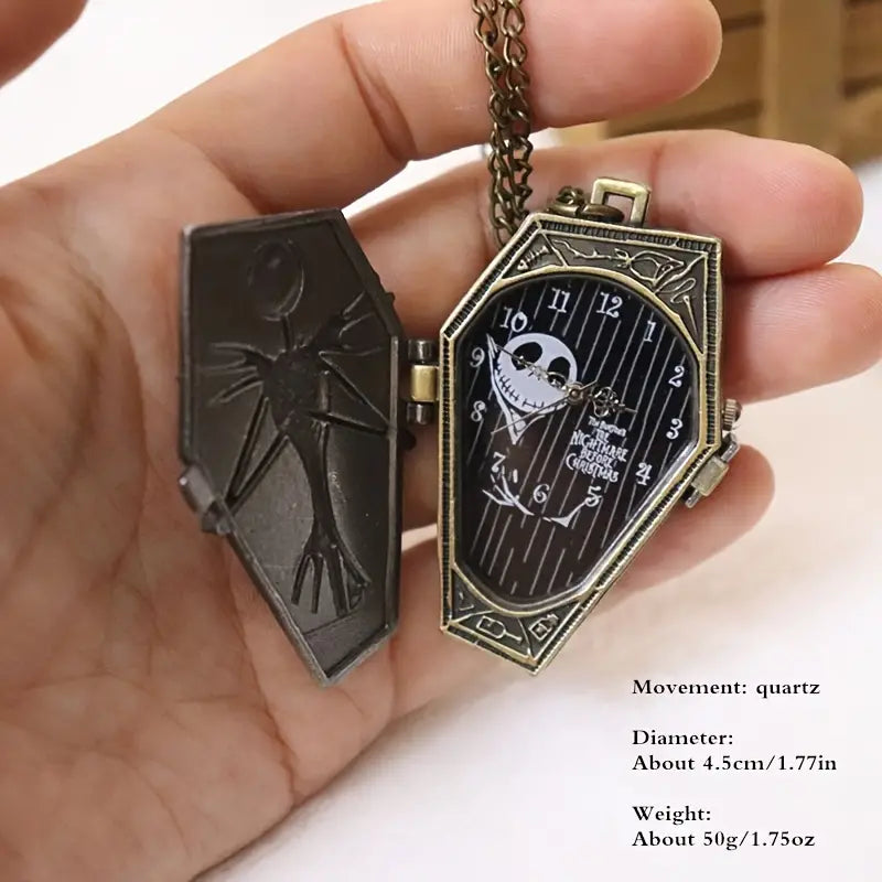Unique Quartz Pocket Watch Curious Things