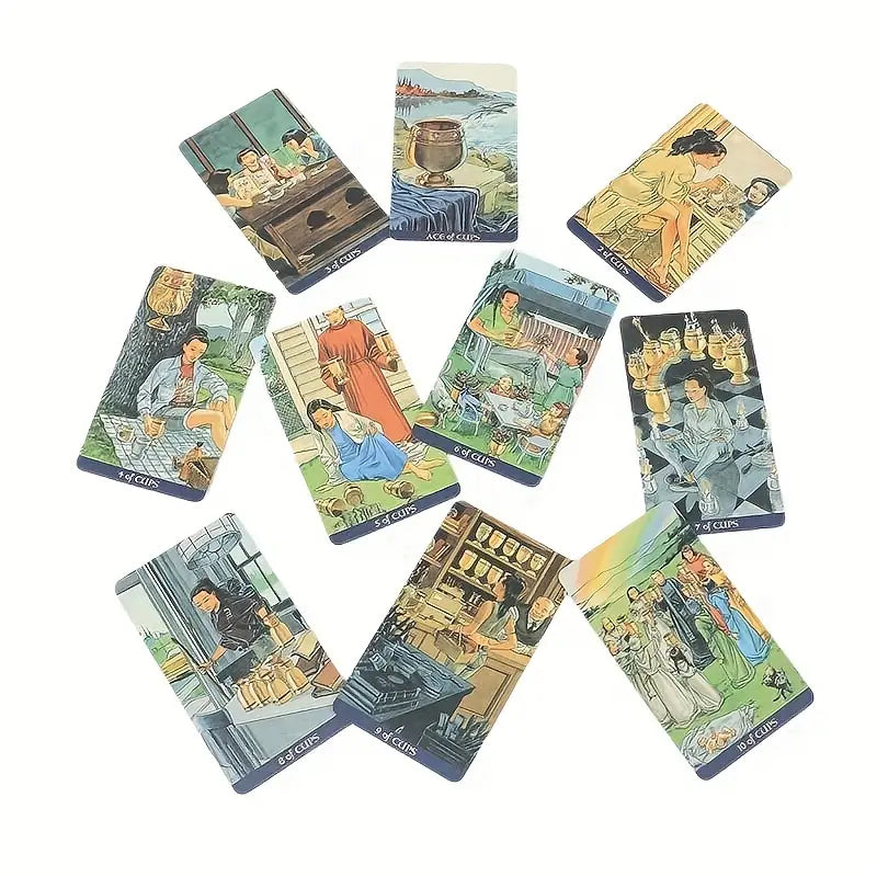 Pagan Tarot Cards Set With 78 Cards Curious Things