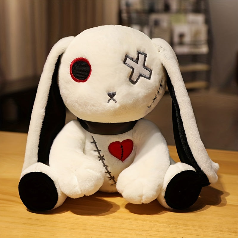 Creepy Crazy Bunny Plushie Soft Toys Curious Things White