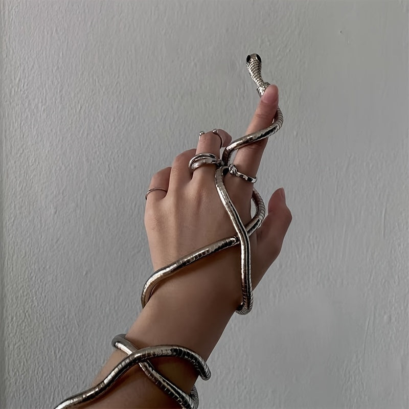 Curious Malleable Long Snake Wrap Collar Curious Things