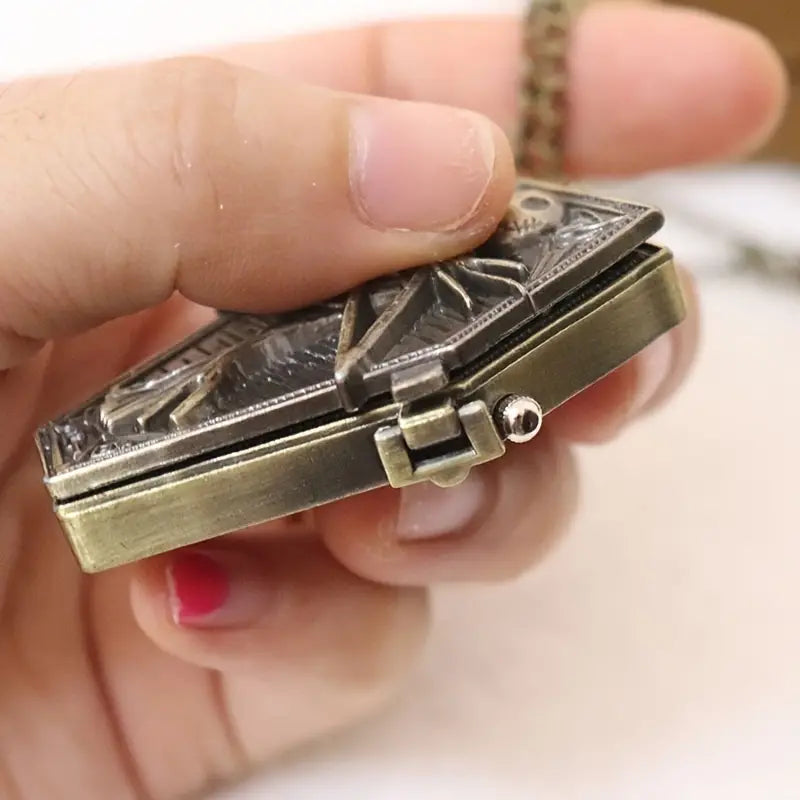 Unique Quartz Pocket Watch Curious Things