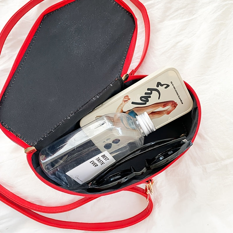 Coffin Shaped Leather Crossbody Bag Curious Things