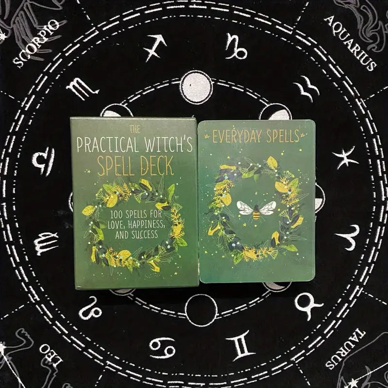 The Practical Witch's Spell Deck Witch Spell Cards Curious Things