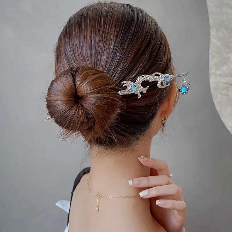 Moonstone Hairpin Curious Things