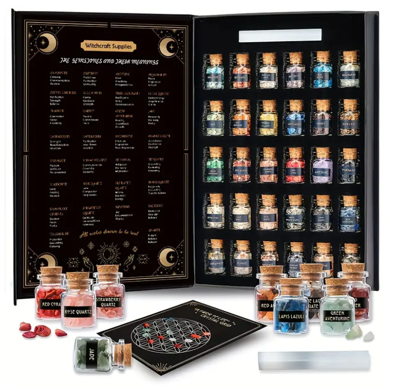 Natural Gemstone Set 30pc