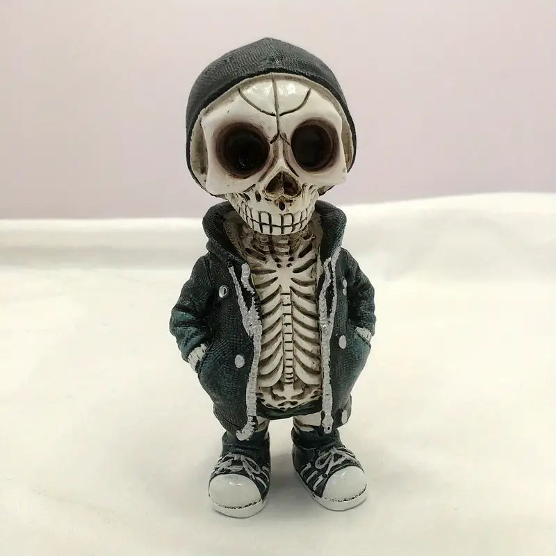 Skeleton Gnome Resin Ornament Ornaments Curious Things Jacket