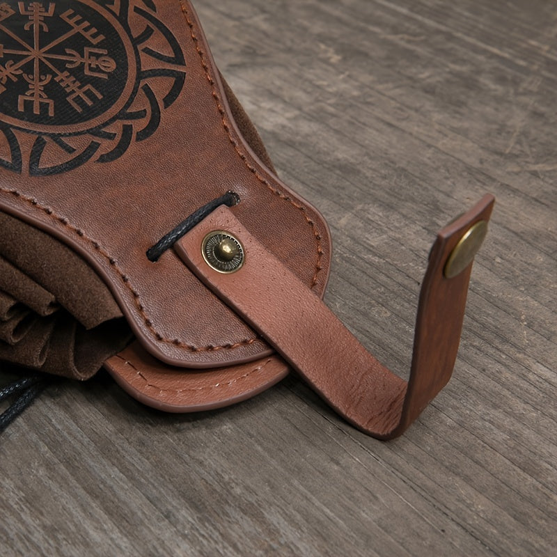 Drawstring Leather Belt Pouch Waist Bag Belt Pouch Curious Things