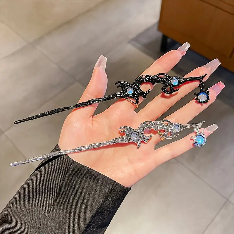 Moonstone Hairpin Curious Things