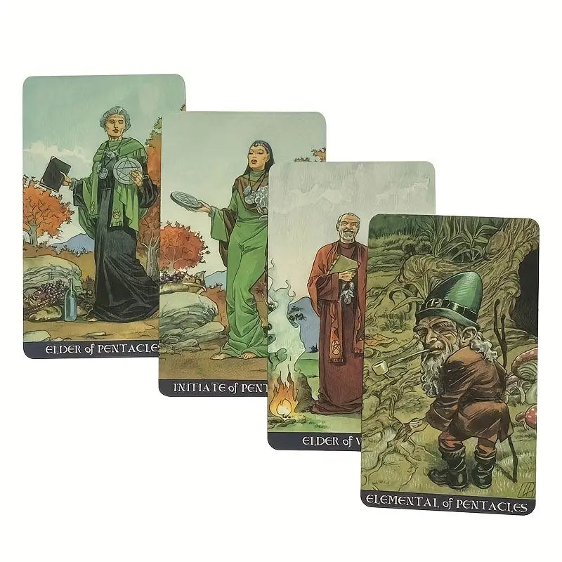 Pagan Tarot Cards Set With 78 Cards Curious Things