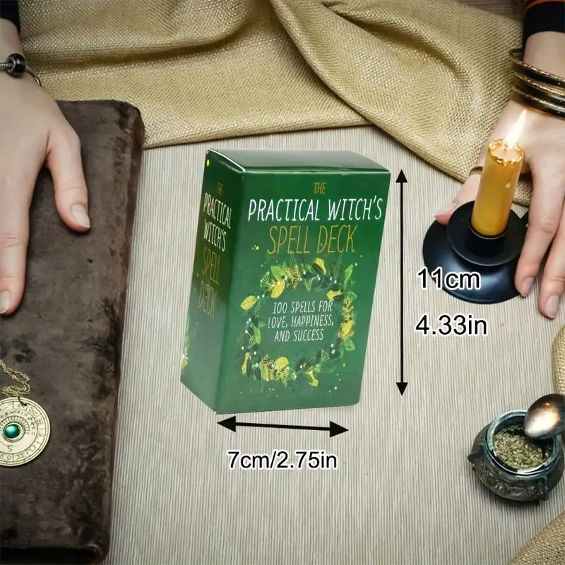 The Practical Witch's Spell Deck Witch Spell Cards Curious Things