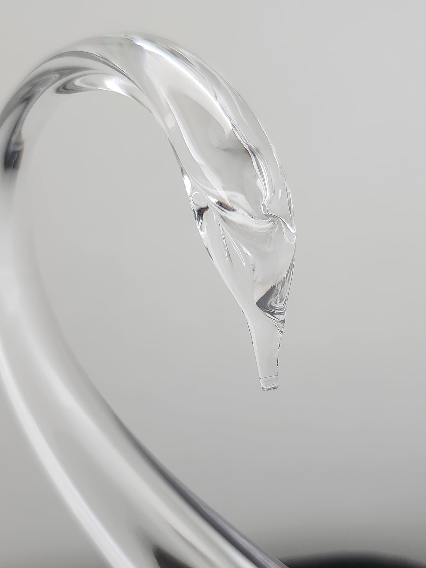 Pair Of Swan Webb Corbet Full Lead Crystal Dishes