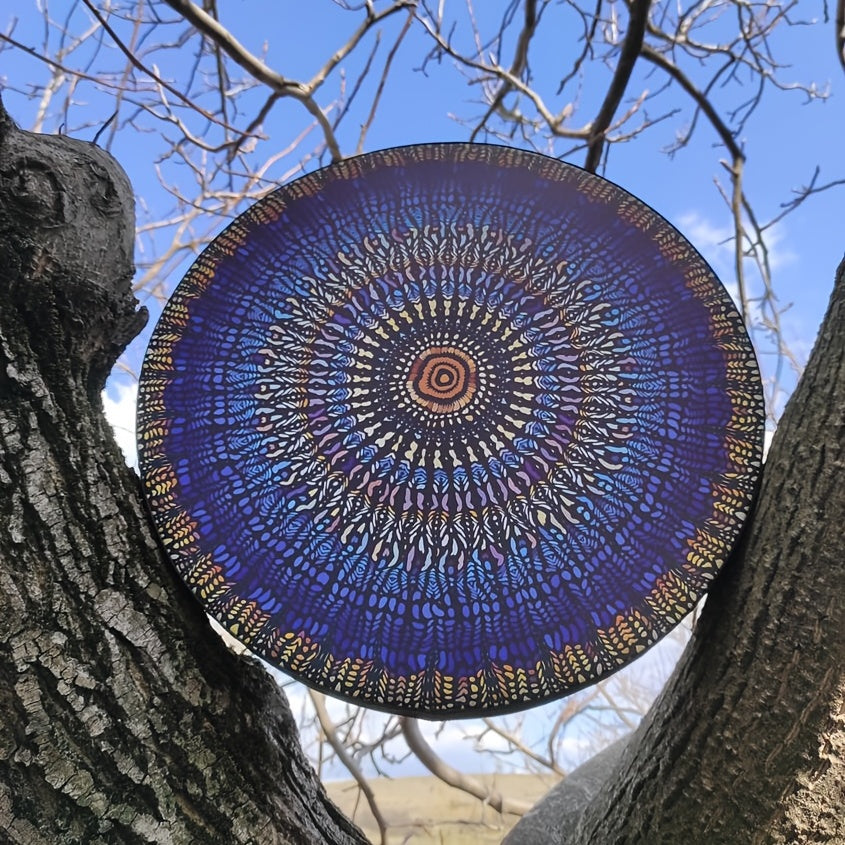 Beautiful Wooden Shaman Drum  Curious Things   