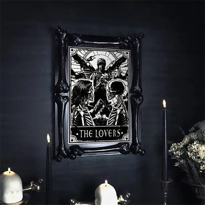 3 piece set A3 Dark Tarot Posters on Canvas  Curious Things   