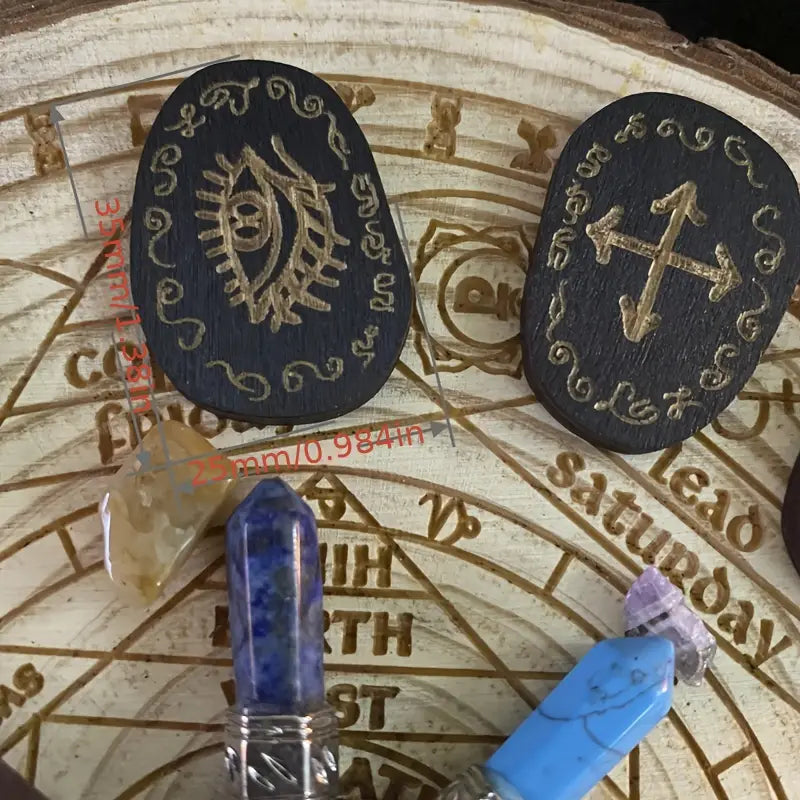 Thing Rune 14pc Rune Set - Wood Engraved Runes – Curious Things