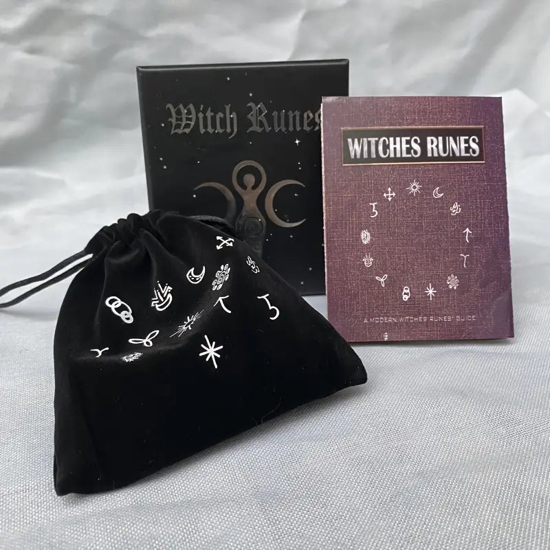 Thing Rune 14pc Rune Set - Wood Engraved Runes – Curious Things