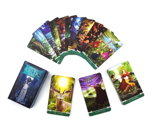 Celtic Tarot Cards Set With 78 Cards