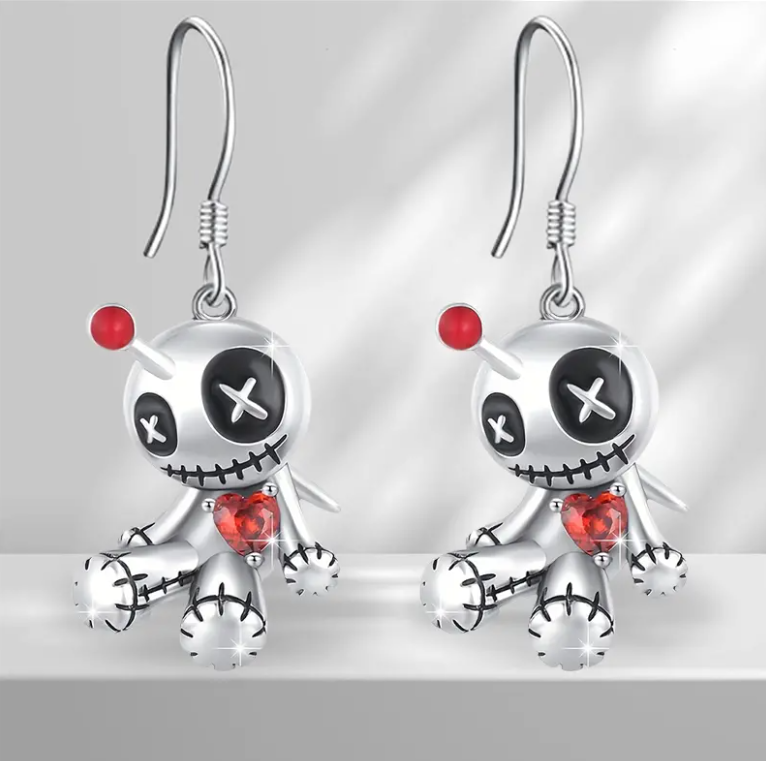 Voodoo Doll Earrings