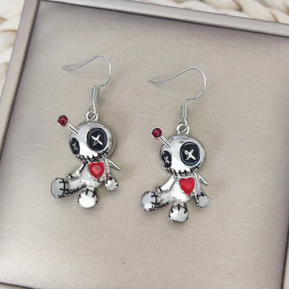 Voodoo Doll Earrings