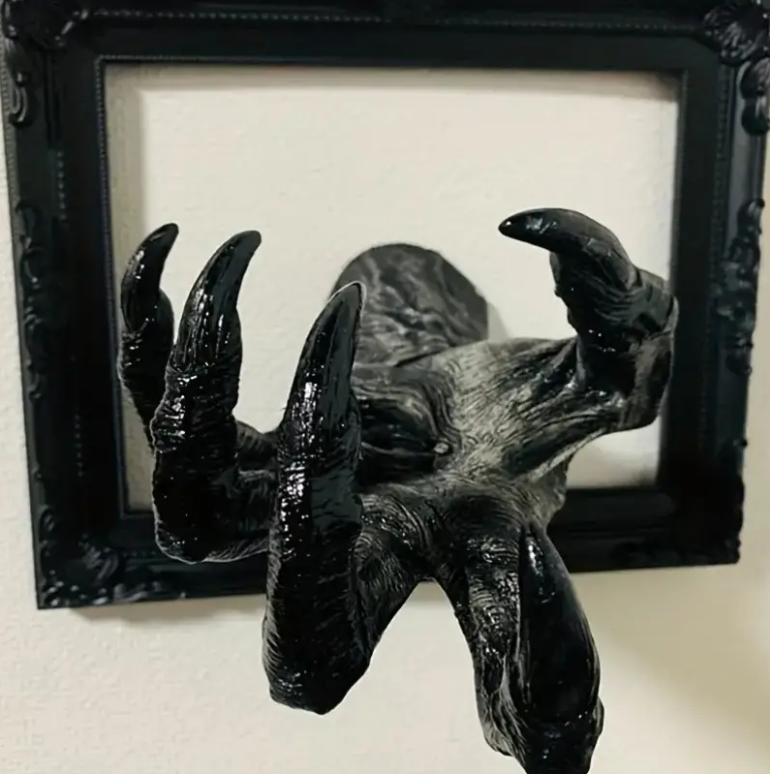 Resin Demon Hand - Wall Decoration