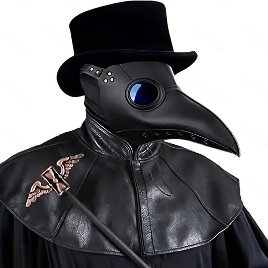 Steampunk Leather Plague Doctor Mask  Curious Things   